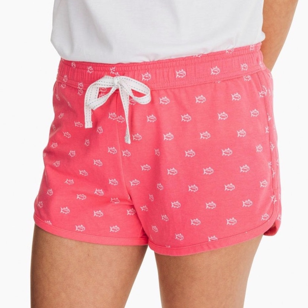 Southern‎ Tide - Skipjack Knit Lounge Short 2.5” Size X-Large Island Pink
